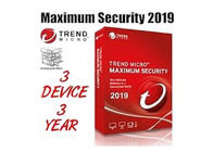 Chave da licença de  do Antivirus, chave da segurança 2019 do Internet de Trend Micro da tendência 3 dispositivo do ano 3