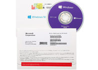 Chave 2019 do produto de DVD Windows 10 pro, licença do retalho de Windows 10 pro FPP do bocado do OEM 64