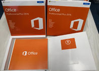 Código chave de Microsoft Office 2016 originais pro mais a chave varejo com pacote da caixa do retalho de DVD uma garantia do ano