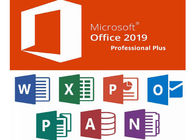 Etiqueta em linha do COA do código chave de Microsoft Office 2019 da transferência para o PC Microsoft Office 2019 pro mais