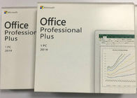 Sinal de adição do profissional de Microsoft Office 2019 para o retalho do bloco da licença 64bit DVD da chave do produto de Windows