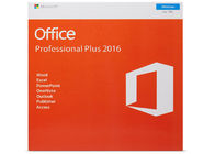 Cartão do código chave de Microsoft Office 2016 do bocado de 1 GB RAM 32 pro mais o bocado DVD do escritório 64