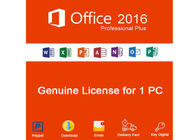 Pro mais o escritório em linha ativado 2016 do código chave de Microsoft Office 2016 da licença pro mais o software
