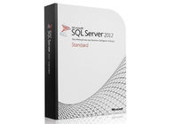 2012 código chave da licença padrão do software do SQL do pacote do OEM da chave DVD do servidor de Microsoft SQL