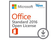 Ativação em linha da licença padrão genuína do bloco FPP da etiqueta do COA do código chave de Microsoft Office 2016